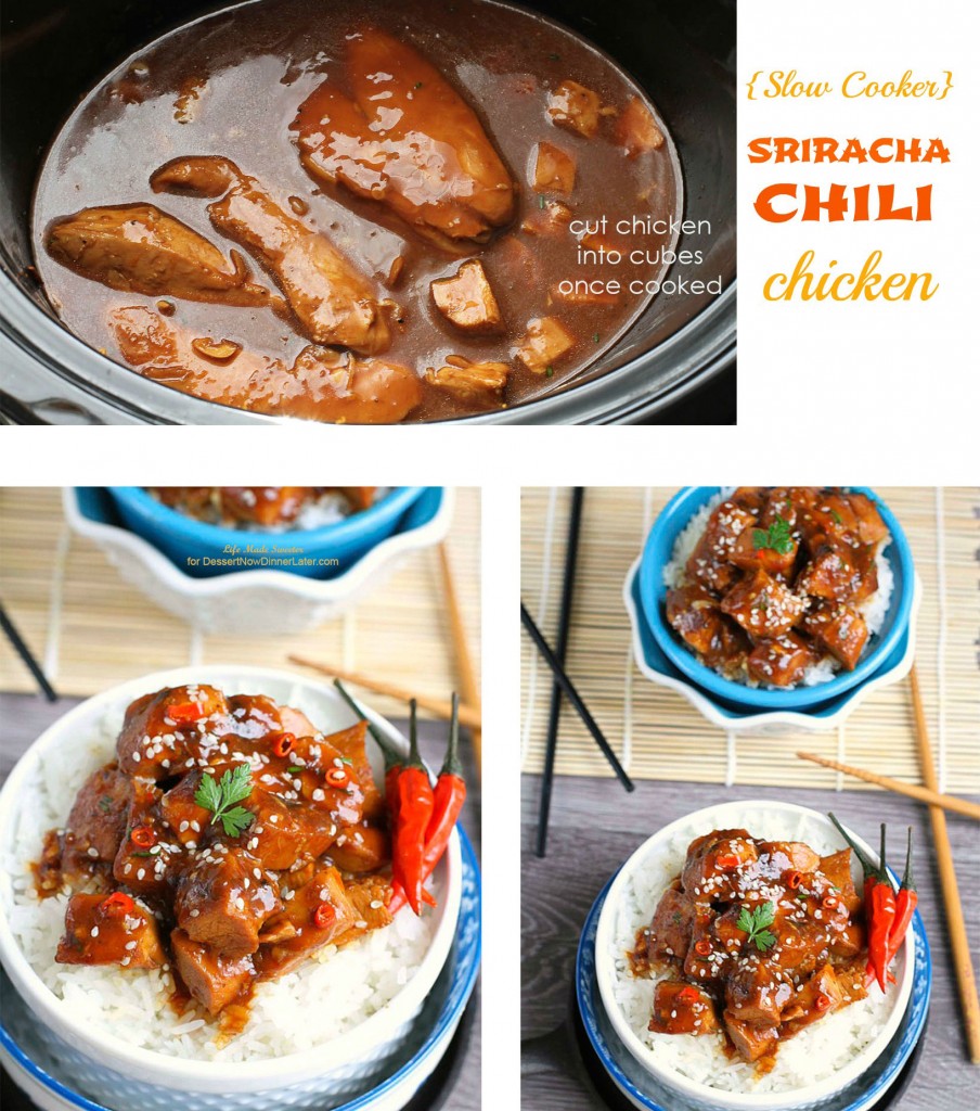 {Slow-Cooker} Sriracha Chili Chicken