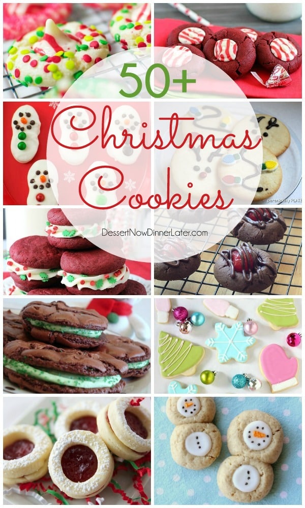 Over 50 Christmas Cookies to choose from to add to your neighbor plates this holiday season. From blossoms, to sugar cookies, something for the chocolate lover, and even gluten free options! There is sure to be something you'll like!