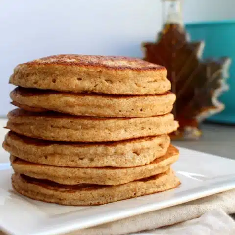 Whole Wheat Oatmeal Pancakes