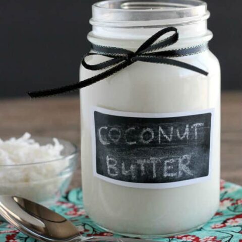 Homemade Coconut Butter is made by pureeing unsweetened shredded coconut into a liquid/paste. It's a superfood that can be eaten as is, used in baking, cooking, or in smoothies, or simply spread on breads, dark chocolate, etc. There are so many ways to enjoy this health food!