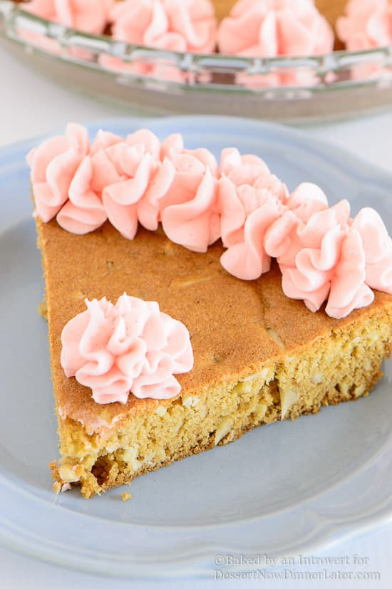 Almond Cherry Sugar Cookie Cake Dessert Now Dinner Later