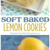 These lemon cookies are soft baked and have plenty of lemon zest, lemon juice, and lemon extract throughout for a delicious lemon treat!