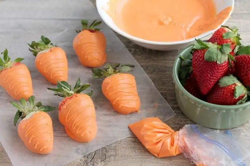 Carrot Easter Pudding Cups - Tutorial