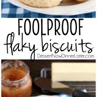 The secret to Foolproof Flaky Biscuits is revealed! Find out how to get flaky, layered, buttery, tender biscuits you will swoon over! (Tips, Tricks, & Photo Tutorial Included!)