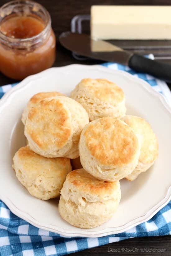 The secret to Foolproof Flaky Biscuits is revealed! Find out how to get flaky, layered, buttery, tender biscuits you will swoon over! (Tips, Tricks, & Photo Tutorial Included!)