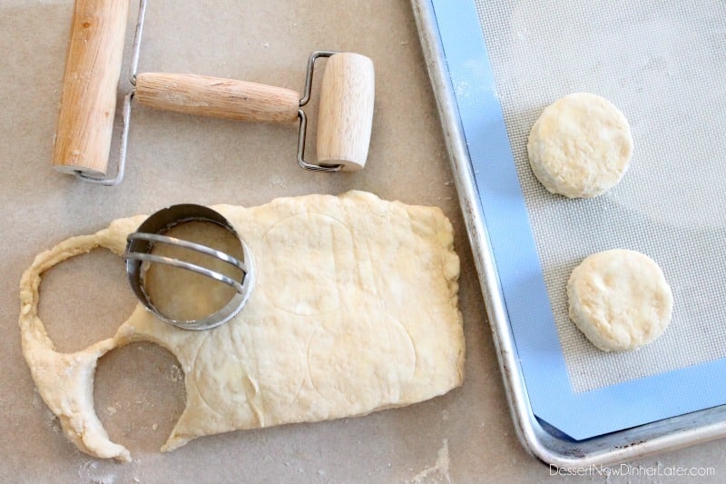 Foolproof Flaky Biscuits - tutorial