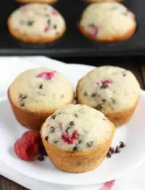 Raspberry Chocolate Chip Muffins