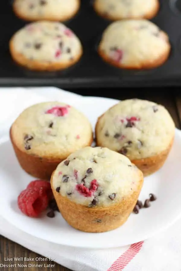 Raspberry Chocolate Chip Muffins