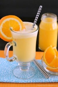 This Allergy Friendly Orange Julius is creamy, frothy, and delicious, yet dairy and nut milk free!