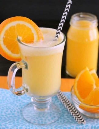 This Allergy Friendly Orange Julius is creamy, frothy, and delicious, yet dairy and nut milk free!