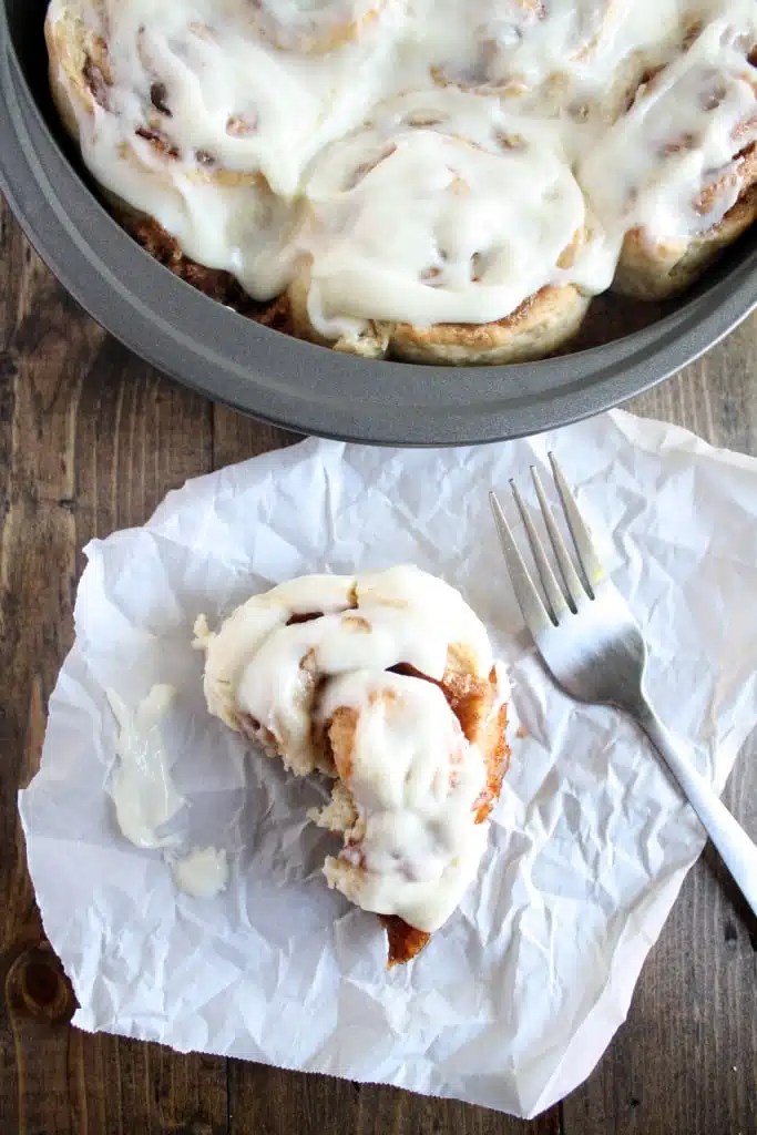 One Hour Cinnamon Rolls