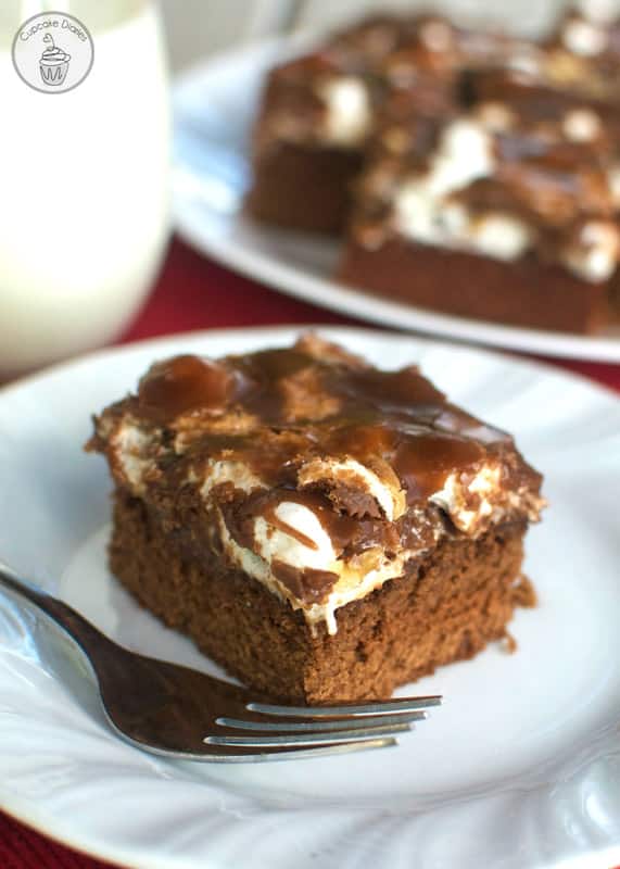 Nuts, marshmallows, and chocolate combine together to create these homemade Rocky Road Brownies worth drooling over!