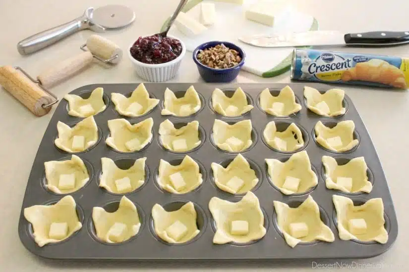 Cranberry Brie Bites