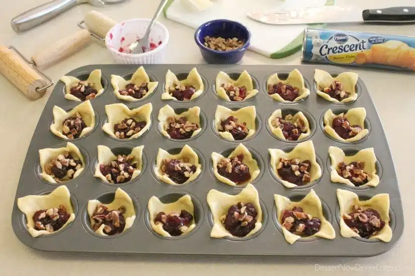 Cranberry Brie Bites