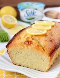 Try this ultra-moist and delicious lemon cake made dairy-free with Silk Dairy-Free Yogurt Alternative.
