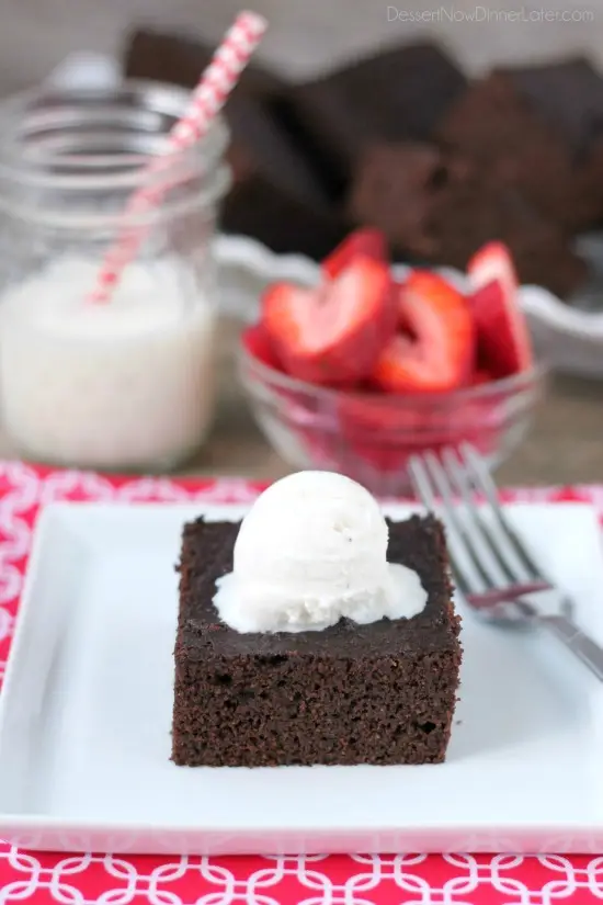 These gluten-free brownies are made with coconut flour for a delicious wheat-free treat!