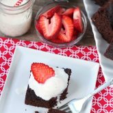 These gluten-free brownies are made with coconut flour for a delicious wheat-free treat!