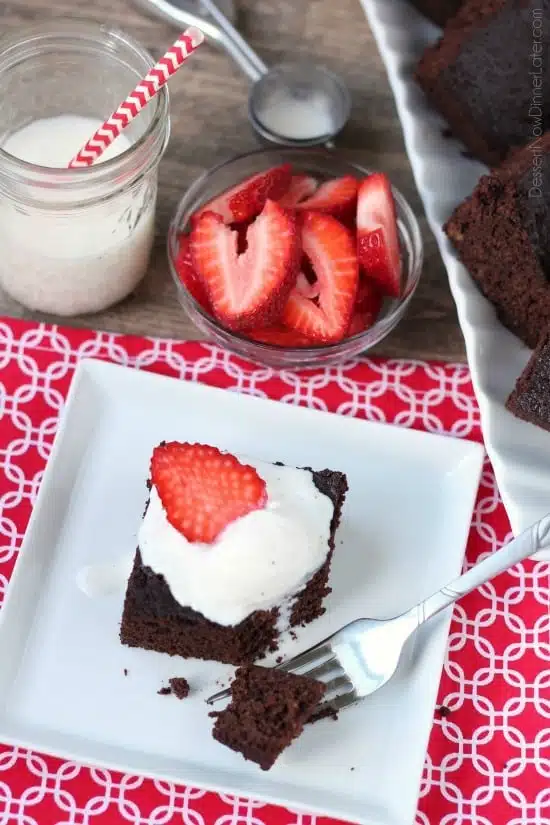 These gluten-free brownies are made with coconut flour for a delicious wheat-free treat!