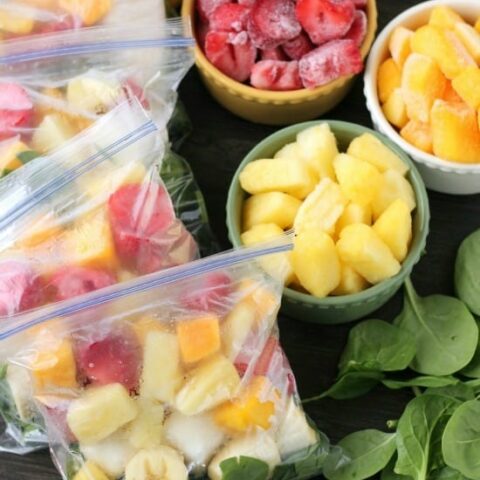 Freezer Cups Smoothies