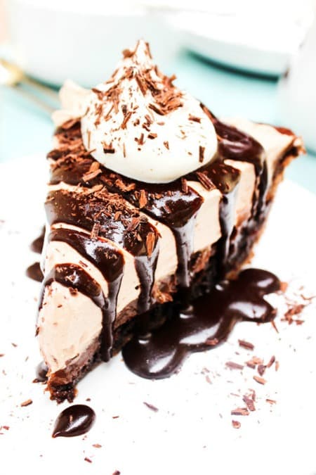 Mile High Fudge Brownie Pie