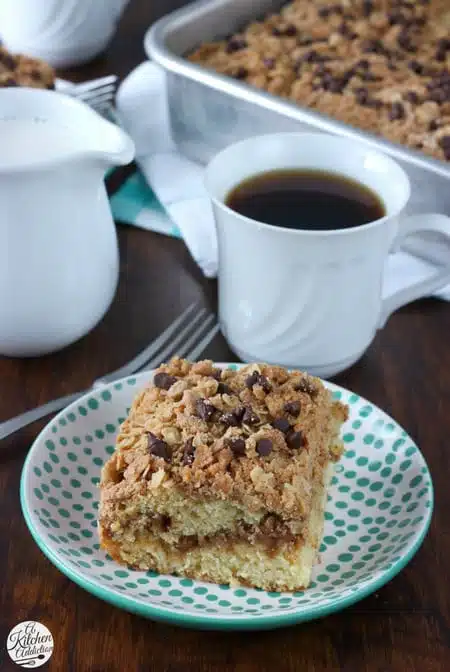 Peanut Butter Crumble Coffee Cake