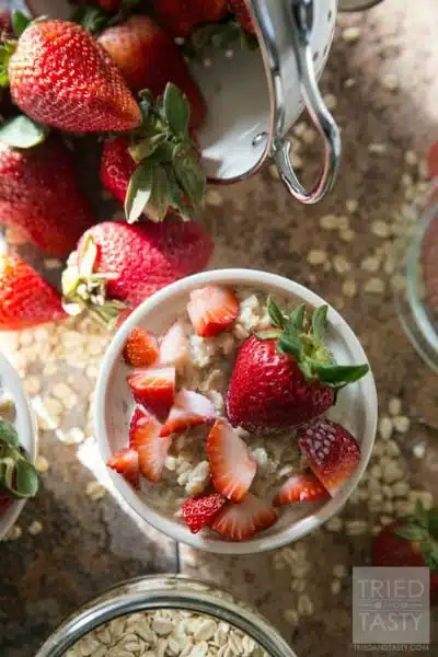 Strawberries & Cream Oatmeal