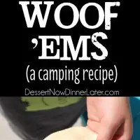 Woof 'Ems are an easy and delicious, 3-ingredient camping treat that will have you wanting more!