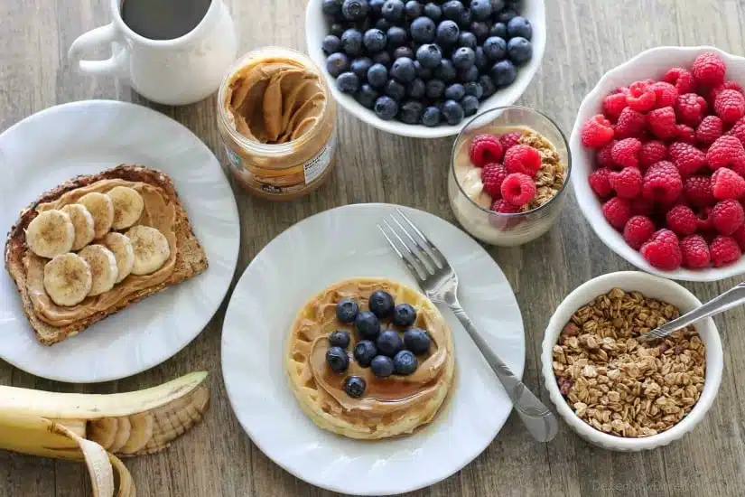 Enjoy peanut butter for breakfast and on-the-go with these quick and tasty ideas!