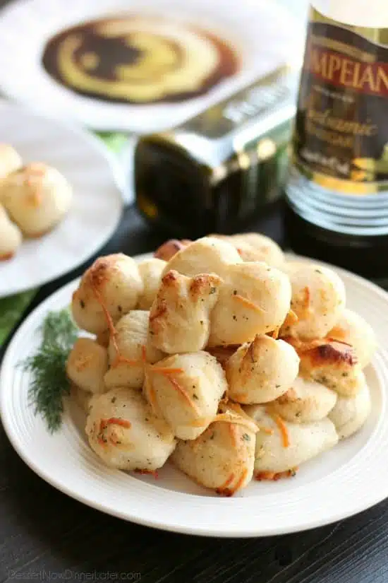 This easy Ranch Monkey Bread is a tasty appetizer that will get eaten just as fast as it is made! Tangy ranch, savory parmesan, and creamy butter season frozen dough into the perfect monkey bread bites.