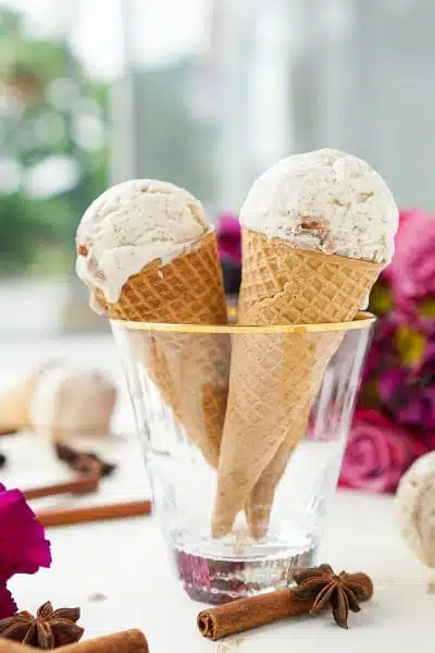 No Churn Chinese Five Spice Ice Cream // Sugar & Soul