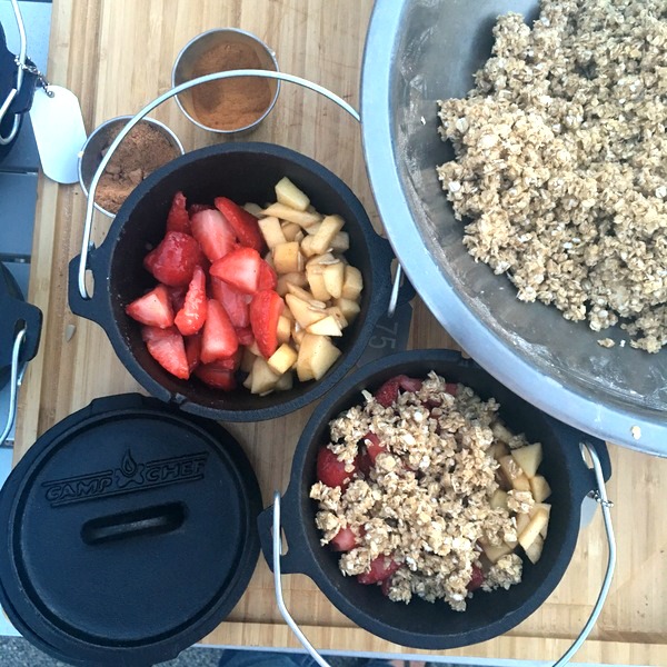 Glamping with Camp Chef (+ Discount Codes!) Dessert Now, Dinner Later!