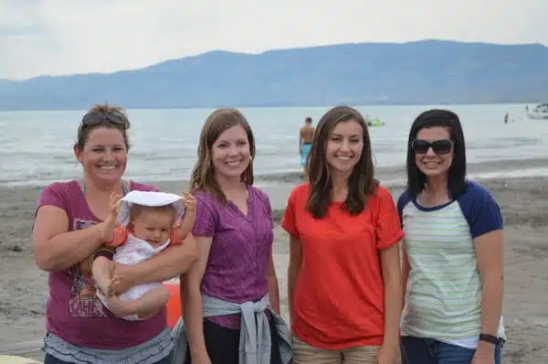 The Bloggers -- Erica (Favorite Family Recipes), Mel (Mel's Kitchen Cafe), Natasha (Natasha's Kitchen), and Amber (Dessert Now Dinner Later)