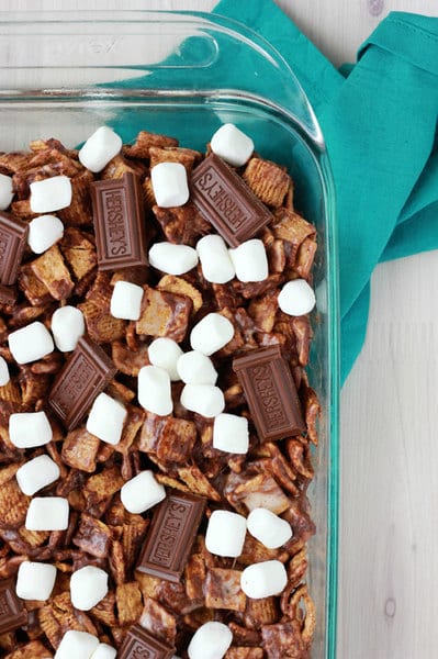 S'more Cereal Treats // One Sweet Appetite