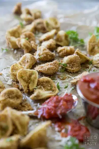 Baked Italian Tortellini // Tried and Tasty