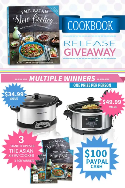 The Asian Slow Cooker Giveaway - November 15th - 30th, 2016