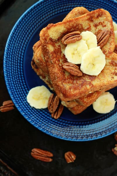 Banana French Toast // One Sweet Appetite