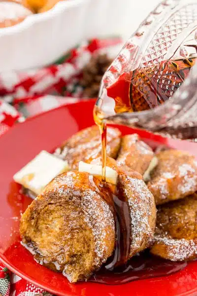 Gingerbread French Toast Bake Casserole // Sugar and Soul