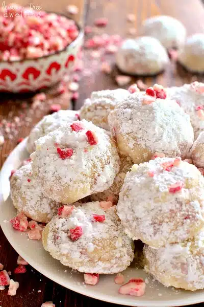 Peppermint Snowballs // Lemon Tree Dwelling