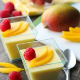 Chinese Mango Pudding is creamy, smooth, and full of sweet mango flavor. Plus it's simple to make. A great dessert for Chinese New Year!