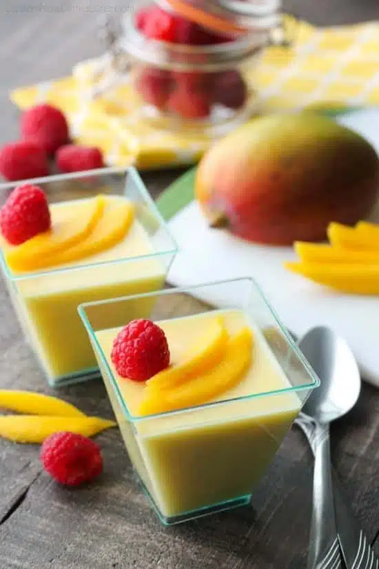 Chinese Mango Pudding