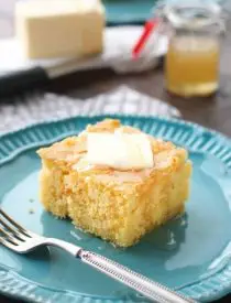 This is the BEST sweet corn bread recipe! It's sweet, moist, buttery, and light thanks to an additional technique. It will quickly become your favorite sweet corn bread recipe!