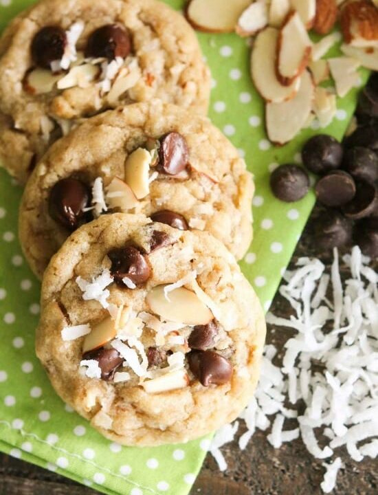 Cranberry Cream Cheese White Chocolate Chip Cookies Dessert Now