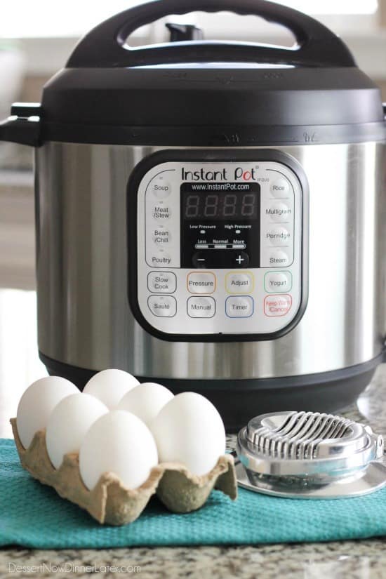 Instant Pot Hard Boiled Eggs cook perfectly in minutes and are so easy to peel! Great for breakfast and Easter eggs! (Video Tutorial)