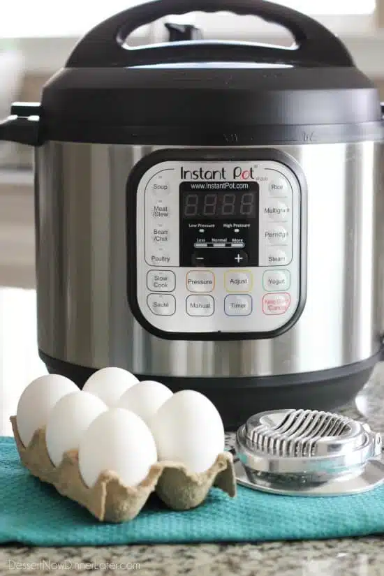 Quick Release Instant Pot Hard Boiled Eggs (Video & Step By Step!)