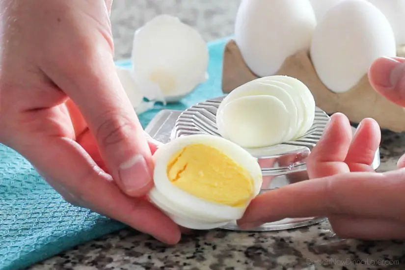 Instant Pot Hard Boiled Eggs cook perfectly in minutes and are so easy to peel! Great for breakfast and Easter eggs! (Video Tutorial)