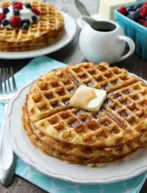 This waffles recipe is our absolute favorite! Creating fluffy waffles that are incredibly light, crispy, and super easy to make! You'll be happy to wake up and have these waffles for breakfast or brunch.