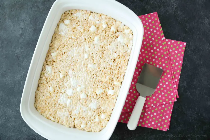 The Best Rice Krispie Treats Recipe is soft, gooey, crispy, and chewy -- and this is it! Better than the original, you won't be able to just eat one! Enjoy this classic (done right) with your family and friends.