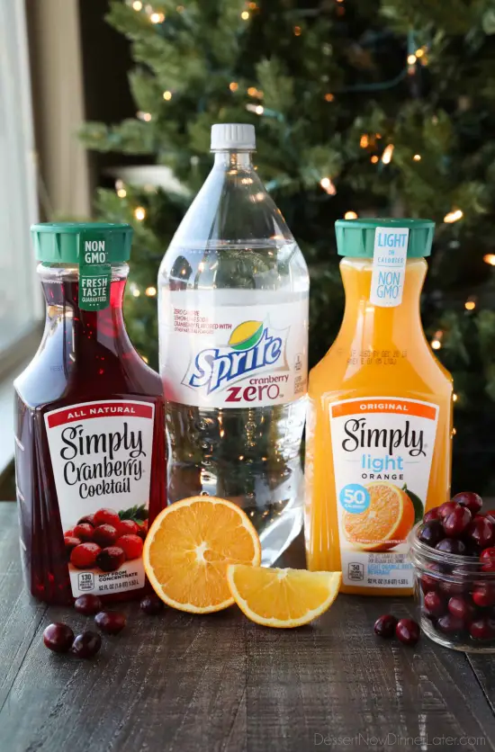 Simply® Cranberry Cocktail, Sprite® Cranberry Zero, Simply® Orange Lt Pulp Free