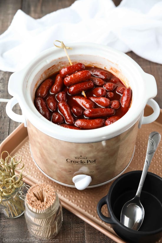 Crockpot Little Smokies - Happy Snackcidents