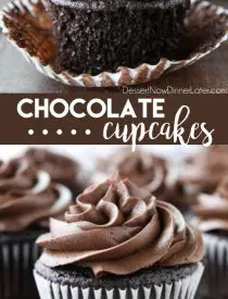 This basic homemade Chocolate Cupcakes Recipe creates the best rich, moist, tender cupcakes and is easy to make. A classic done right!